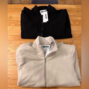 Men’s DKNY jacket and zip up